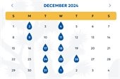December 2024 Calendar Image