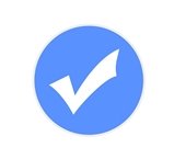 white check mark in blue circle (JPG)