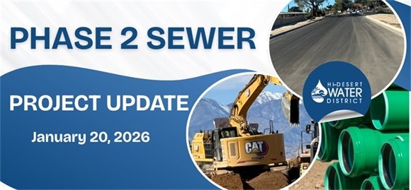 weekly phase 2 sewer project update banner with photos png image