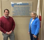 Photo of President McKone and Vice President Tsuda