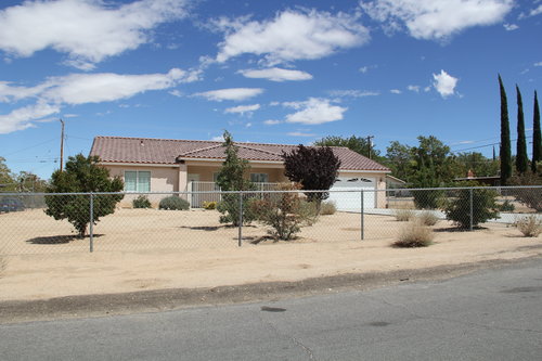Fenced in Home in the Desert