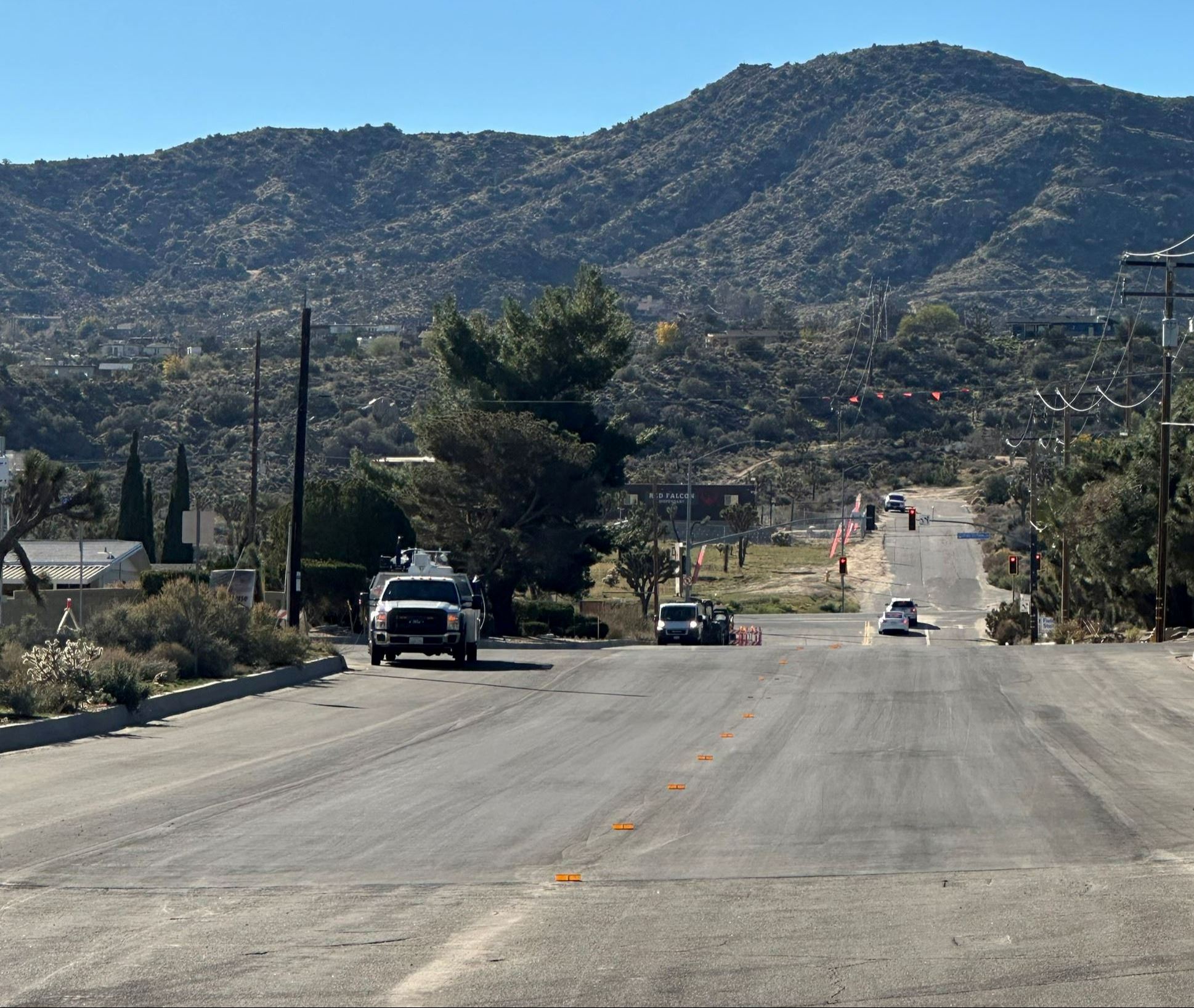 Photos showing sewer construction in Country Club neighborhood